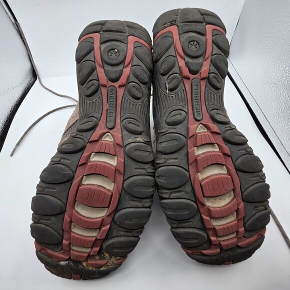 Merrell Accentor 2 Mid Waterproof Mens Size 11 Brown Outdoor Boots Camping Hike - Picture 8 of 13